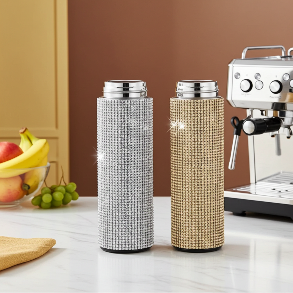 Diamond Luxe Smart Thermos Bottle