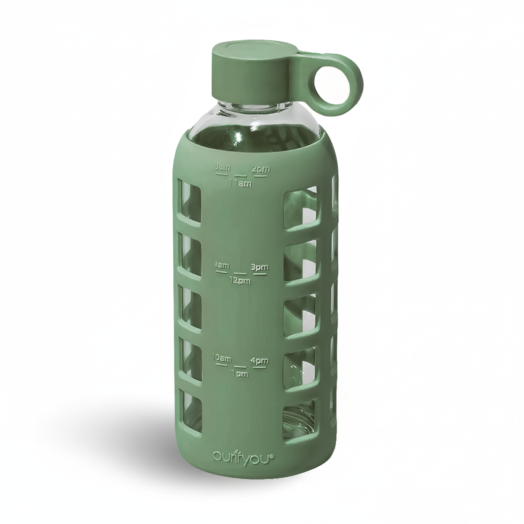 Purifyou Premium Glass Water Bottle