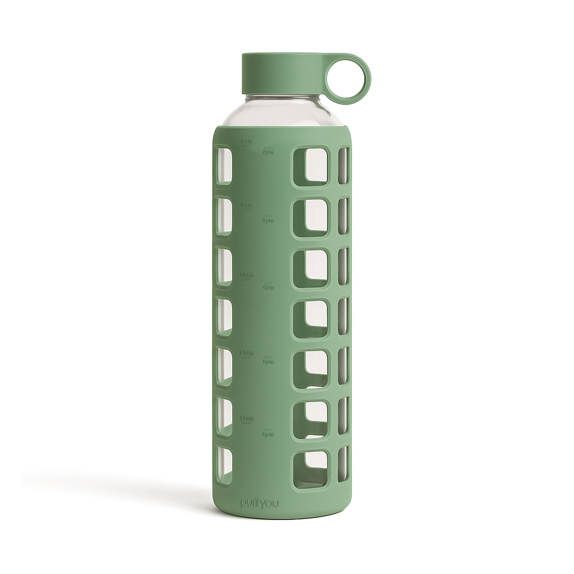 Purifyou Premium Glass Water Bottle