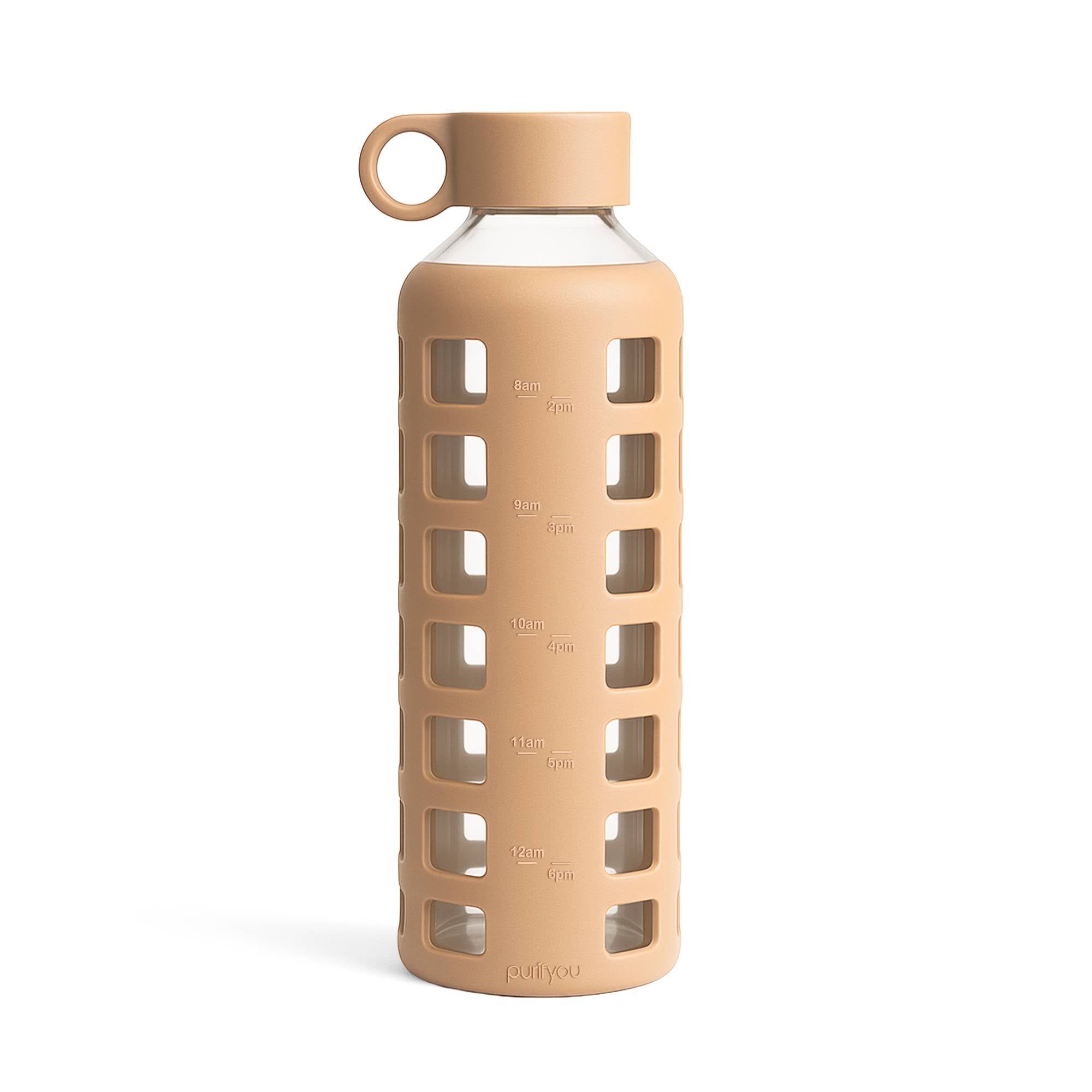 Purifyou Premium Glass Water Bottle