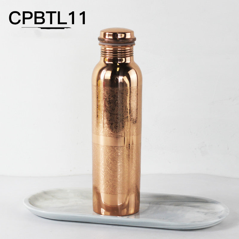 Handmade Brass Water Bottle