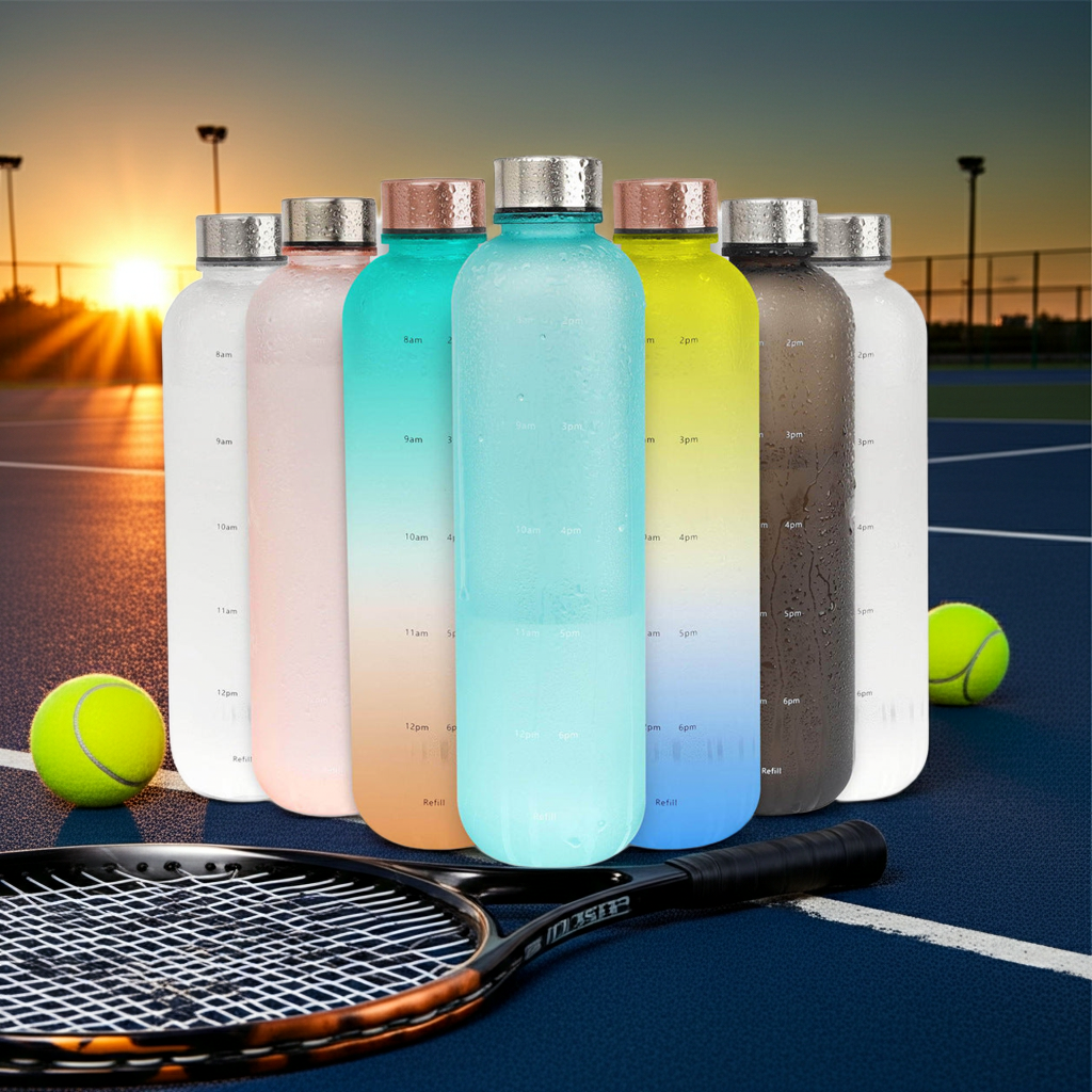 Aquatica Frosted Gradient Sport Bottle 1L