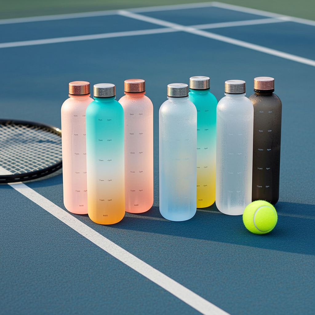 Aquatica Frosted Gradient Sport Bottle 1L