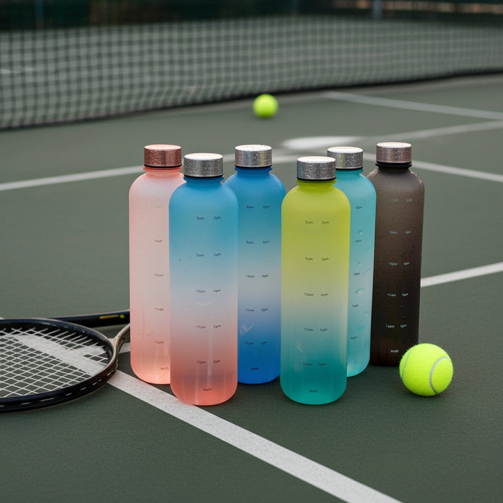 Aquatica Frosted Gradient Sport Bottle 1L