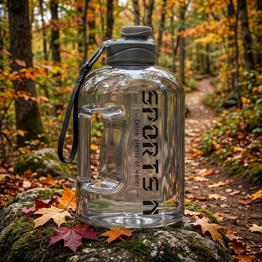 1.7L & 2.7L Water Bottle for Hiking & Fitness Aquatica Water Bottles