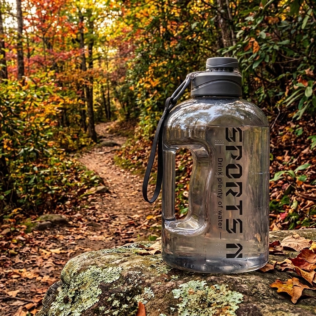 1.7L & 2.7L Water Bottle for Hiking & Fitness Aquatica Water Bottles