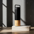 Saint Elias - Bamboo and Stainless Steel Thermos Bottle 530 ml