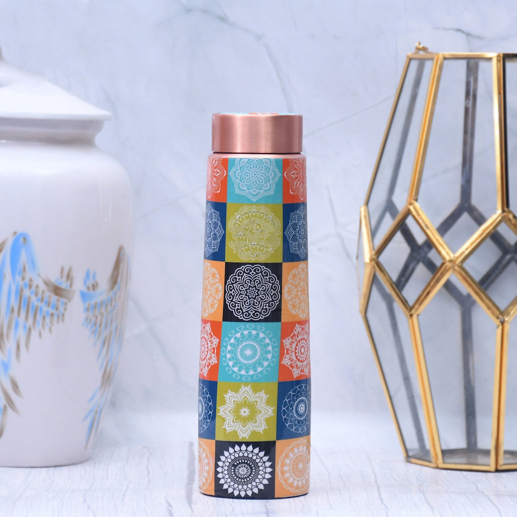 Enamel Copper Water Bottle – 1000ml