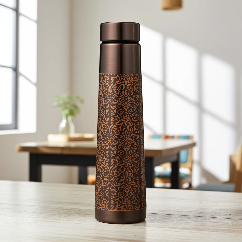 Pure Copper Heritage Bottle — 950ml