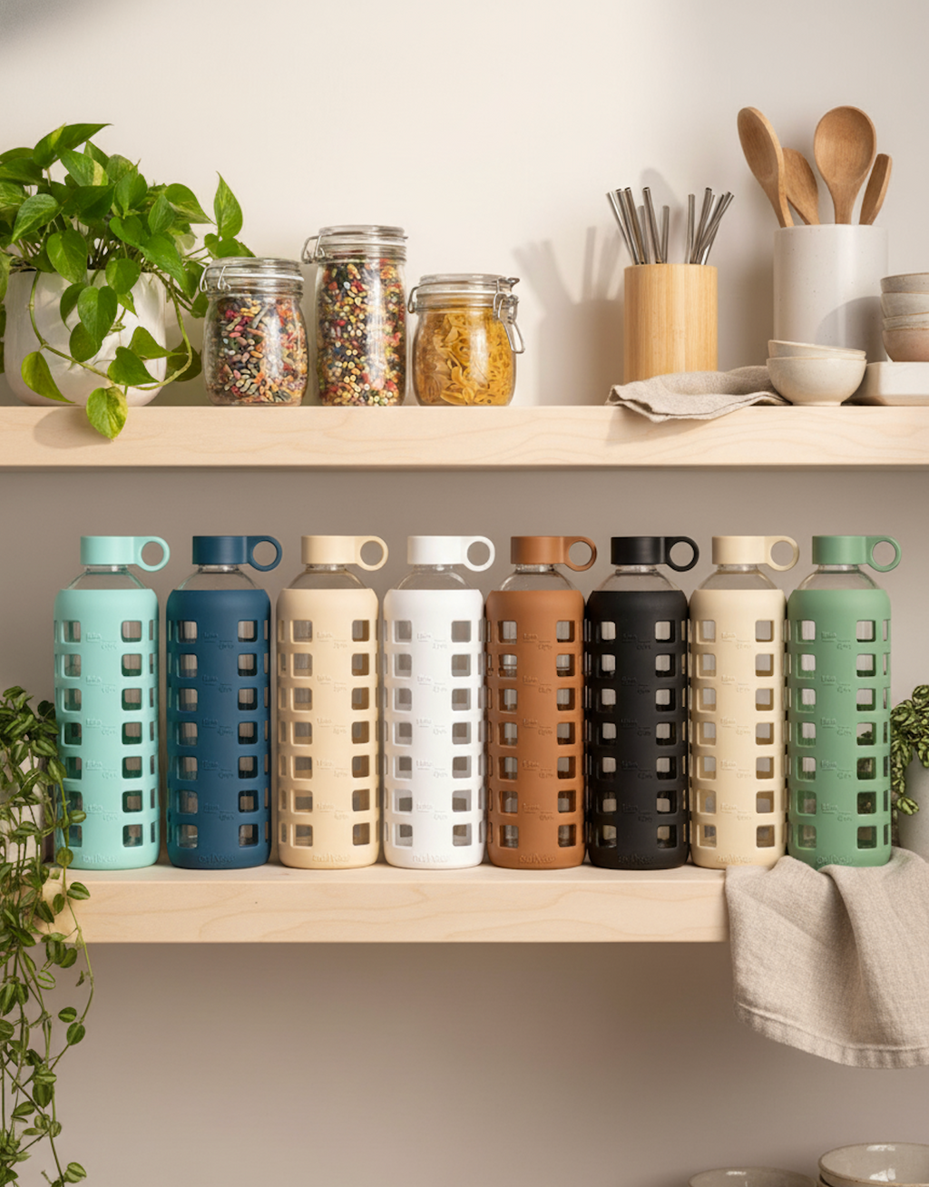 Purifyou Premium Glass Water Bottle