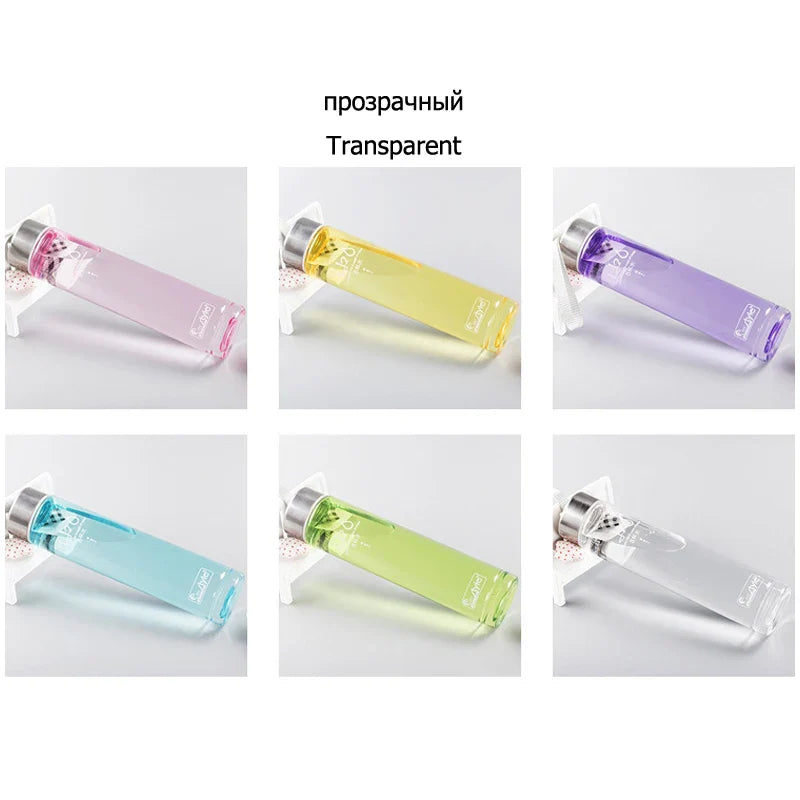 Frosted Plastic Water Bottle
