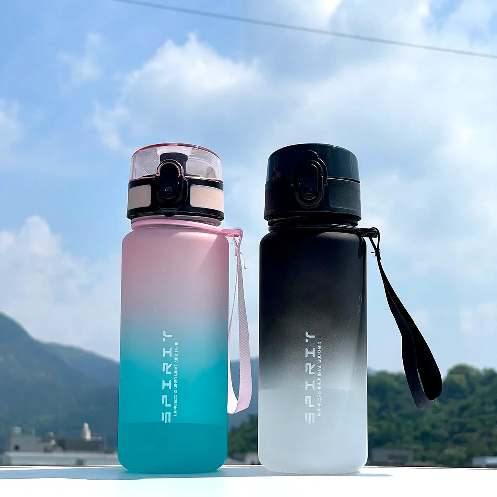 Motivational Sports Water Bottle — Leak-Proof, BPA-Free, 500ml
