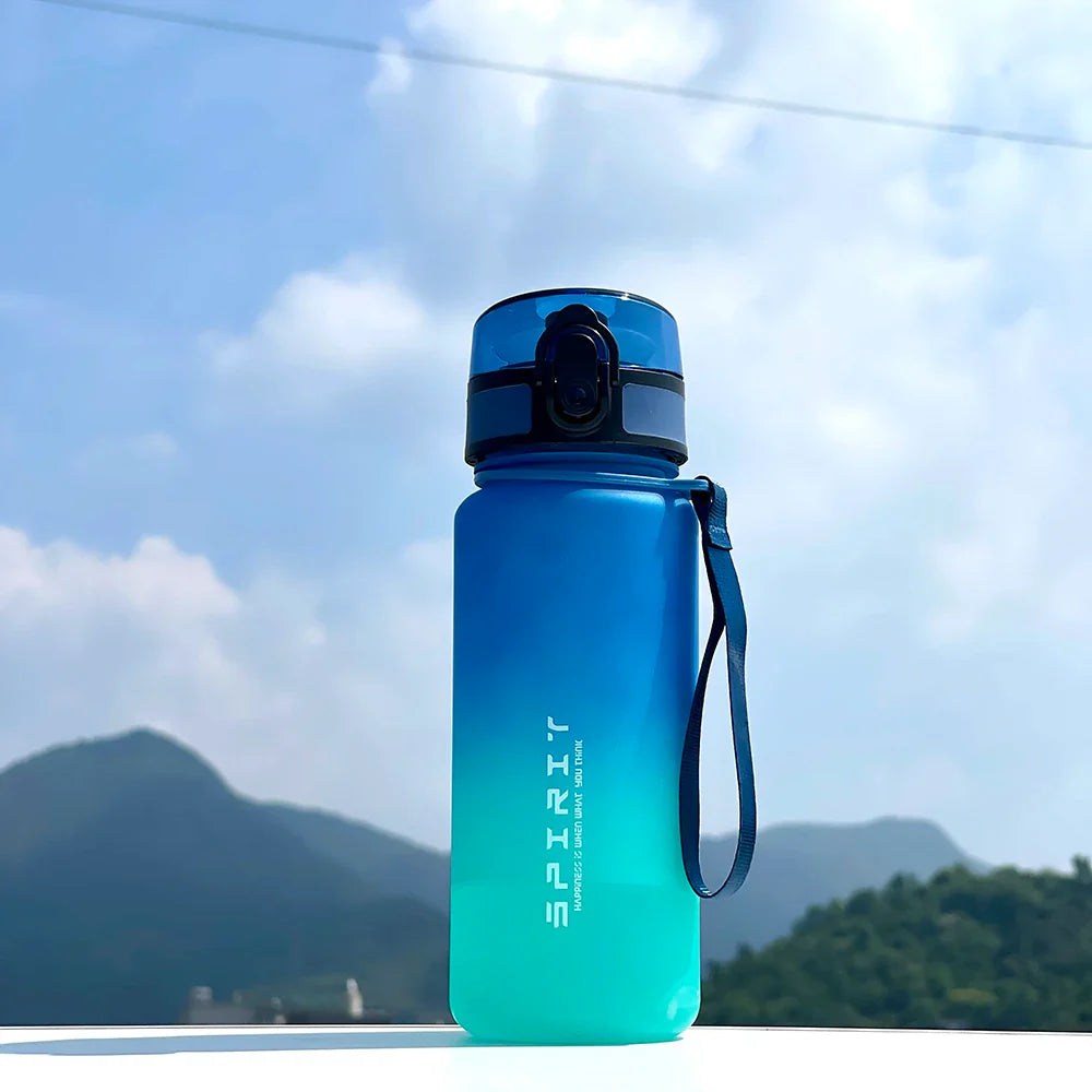 Motivational Sports Water Bottle — Leak-Proof, BPA-Free, 500ml