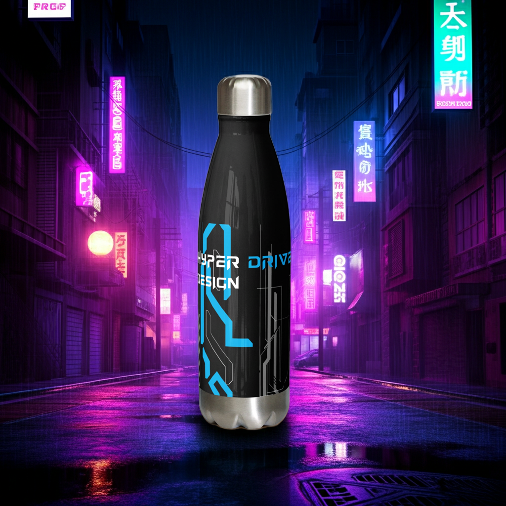 Cyber Hyper Bottle — Vacuum-Insulated Stainless Steel | 17oz