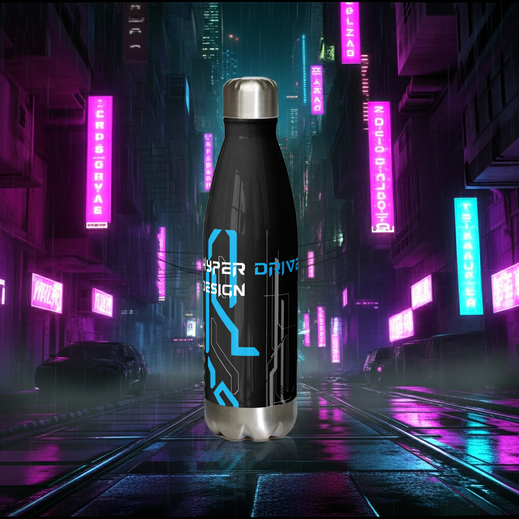 Cyber Hyper Bottle — Vacuum-Insulated Stainless Steel | 17oz