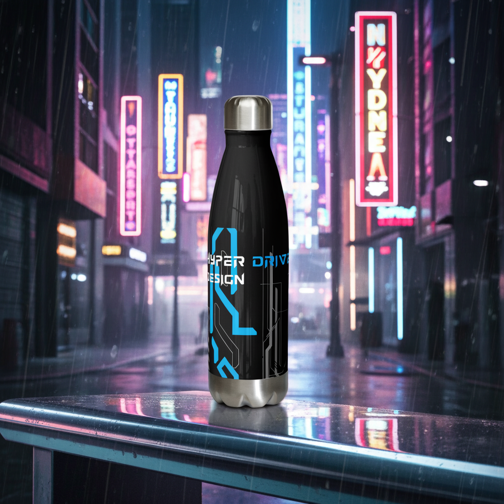 Cyber Hyper Bottle — Vacuum-Insulated Stainless Steel | 17oz