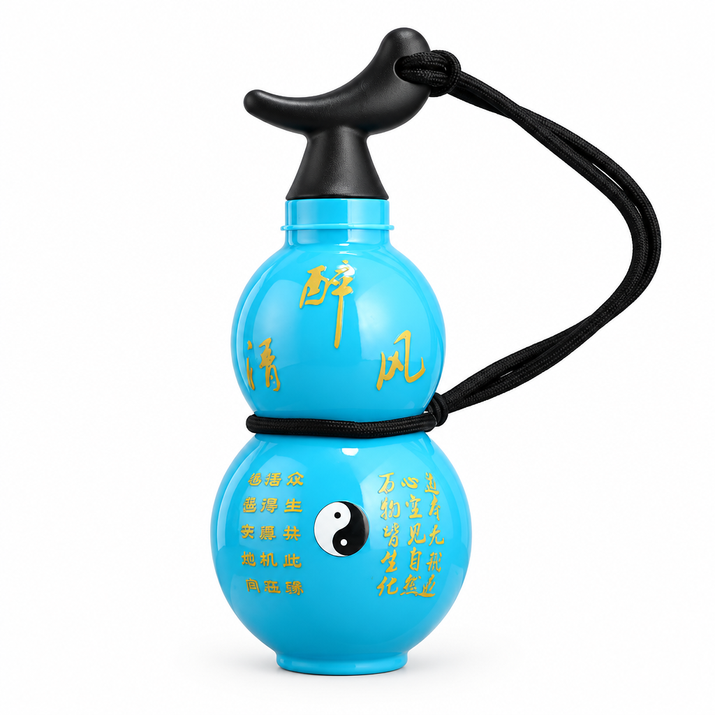Blue Sticker bottle
