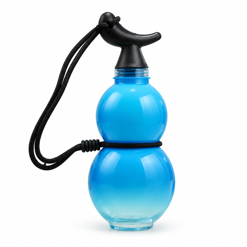Gradient Blue Sticker bottle
