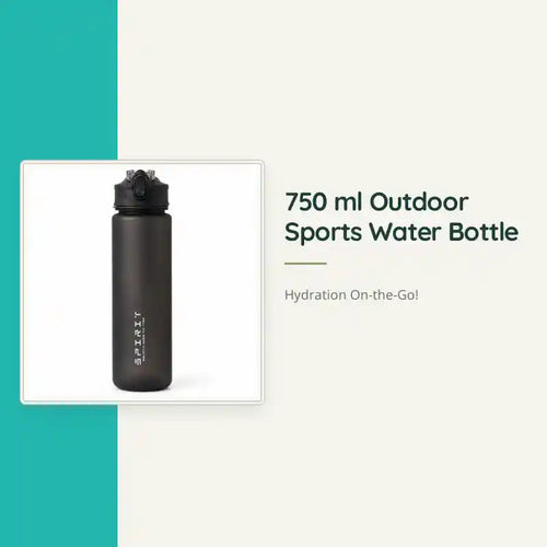 750 ml Outdoor Sports Water Bottle by@Outfy