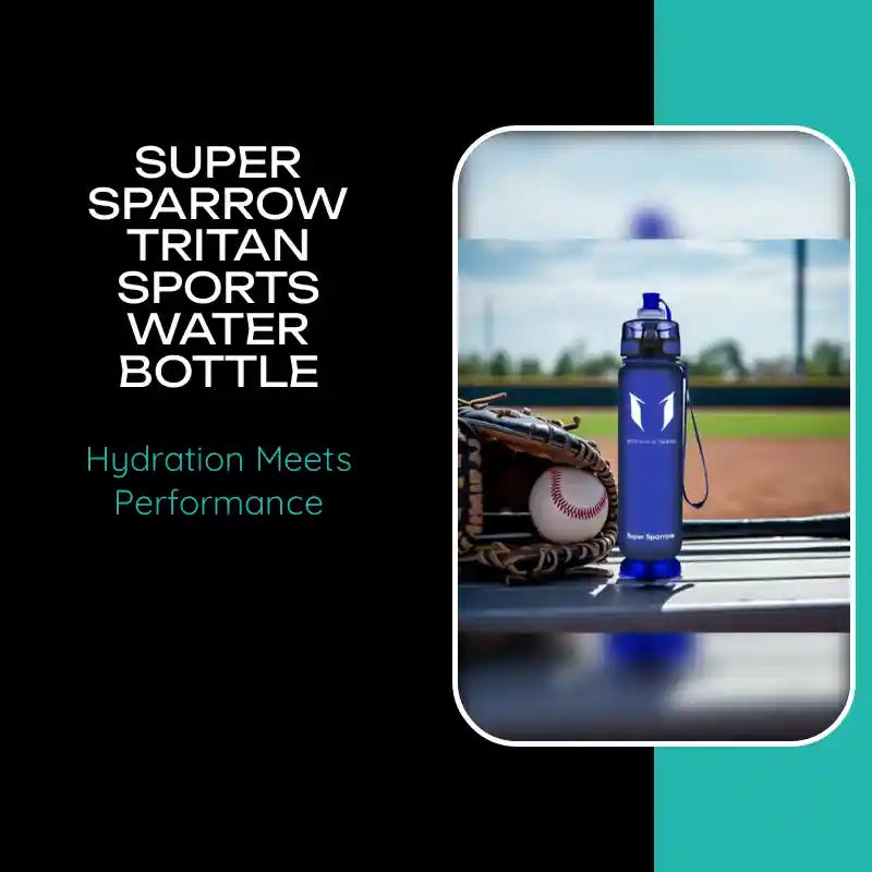 Super Sparrow Tritan Sports Water Bottle by@Outfy