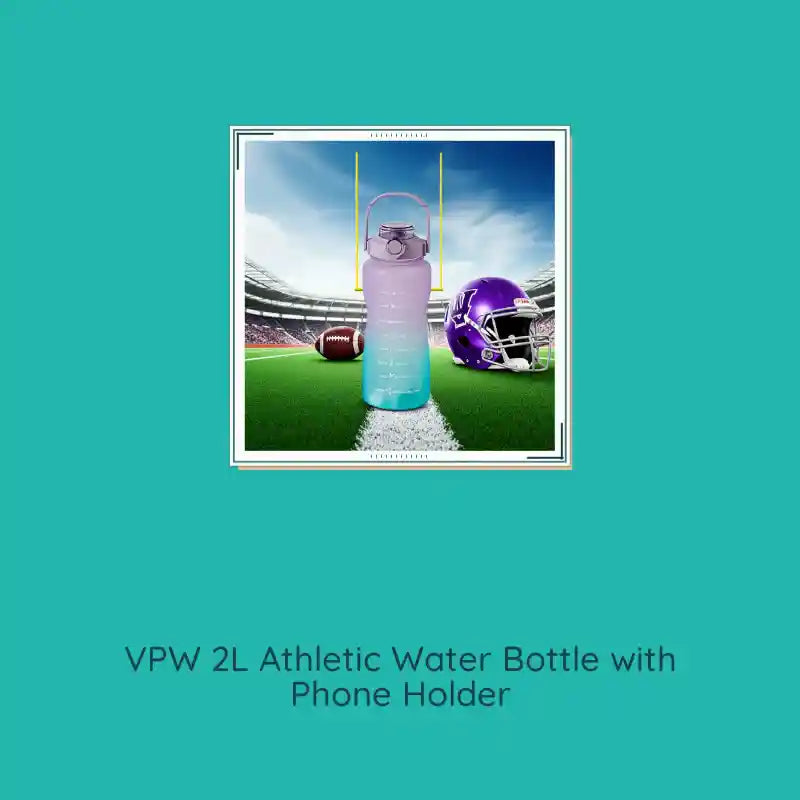 VPW 2L Athletic Water Bottle with Phone Holder by@Outfy