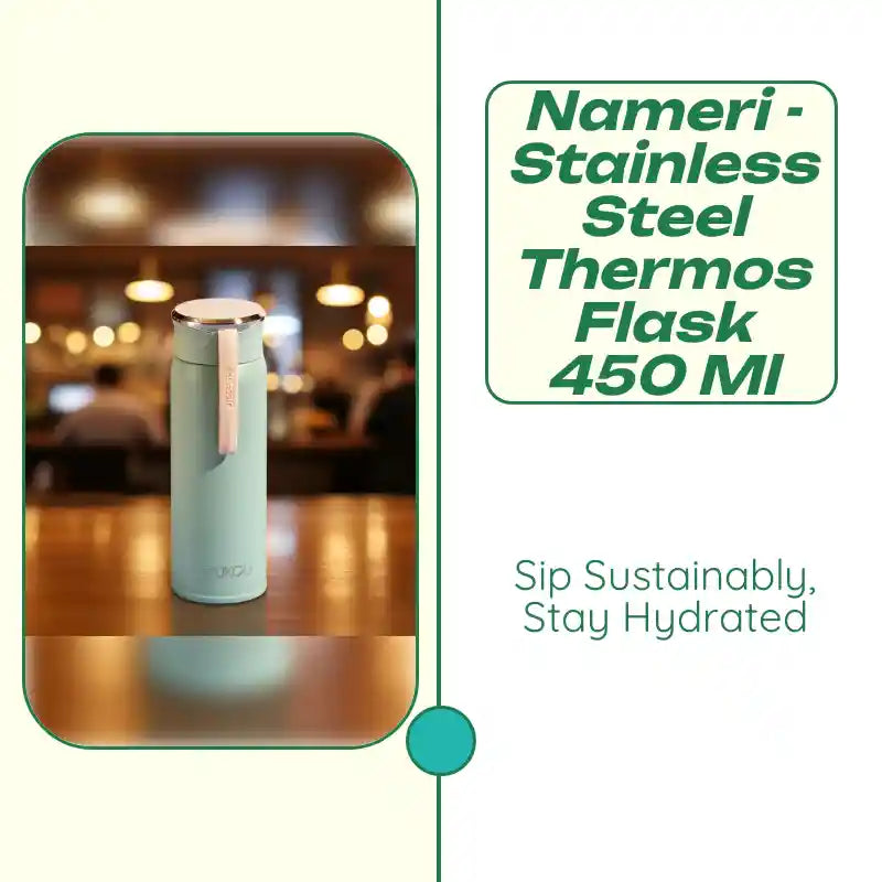 Nameri - Stainless Steel Thermos Flask 450 ml by@Outfy