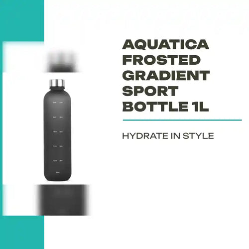 Aquatica Frosted Gradient Sport Bottle 1L by@Outfy