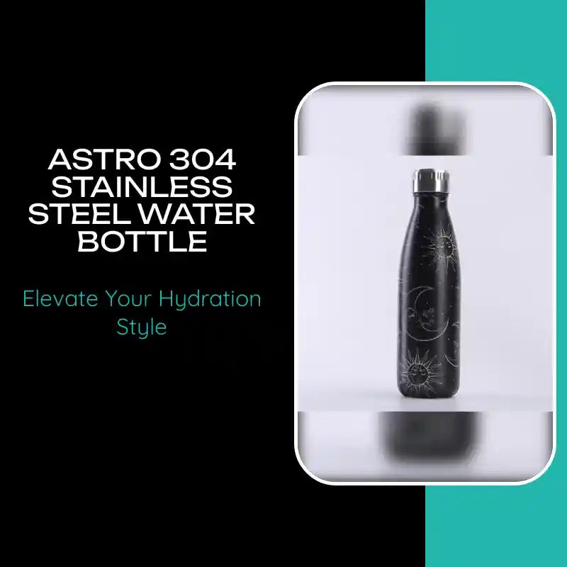 Astro 304 Stainless Steel Water Bottle by@Outfy