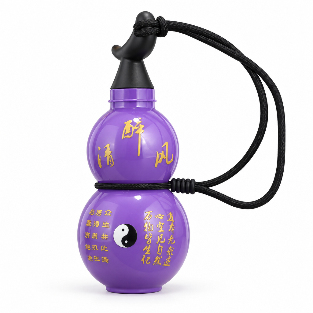Purple Sticker bottle