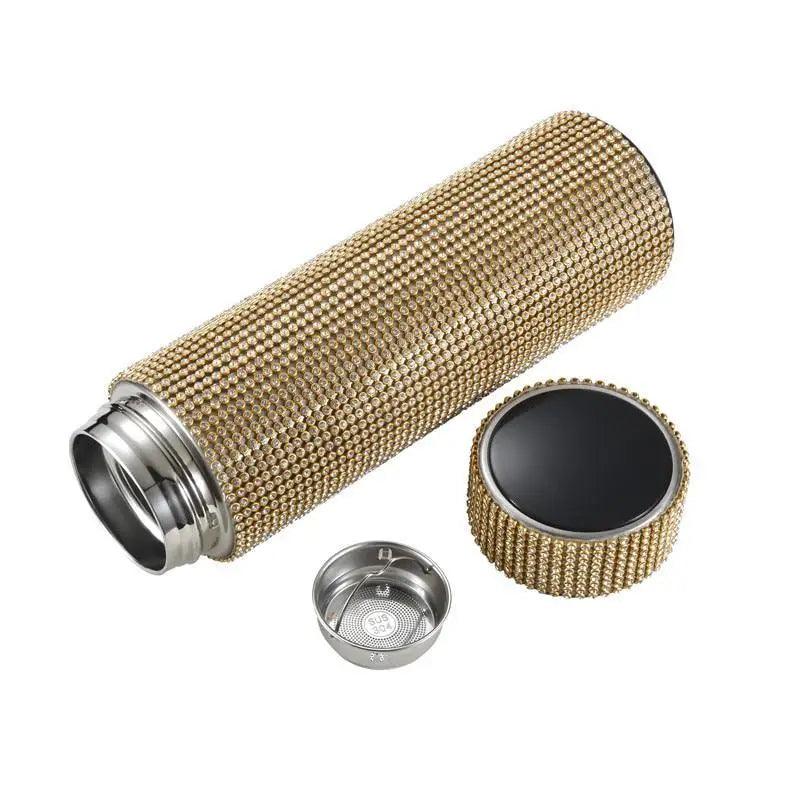 Diamond Luxe Smart Thermos Bottle