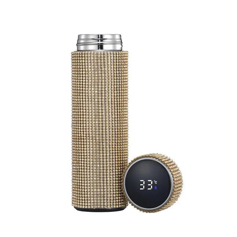 Diamond Luxe Smart Thermos Bottle