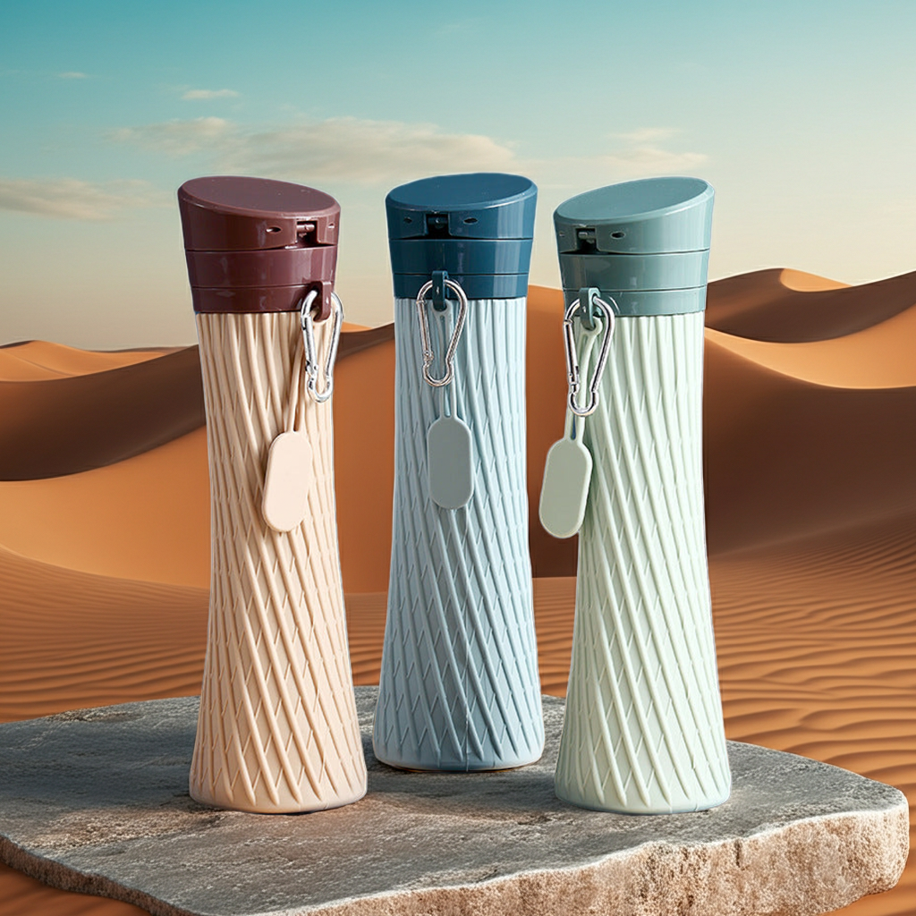 Silicone Folding Water Bottle